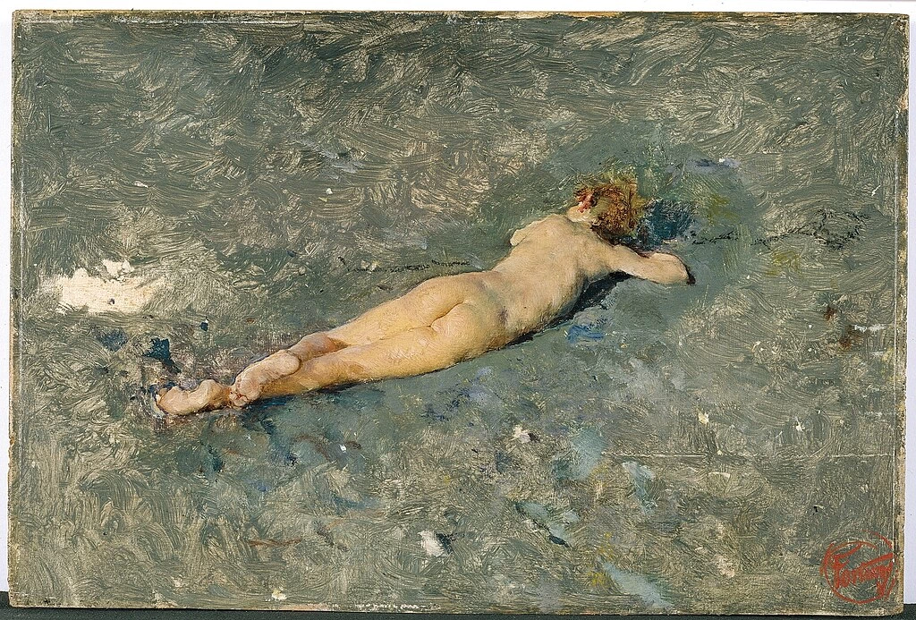 Nuda sulla spiaggia di Portici - Museo del Prado, Madrid